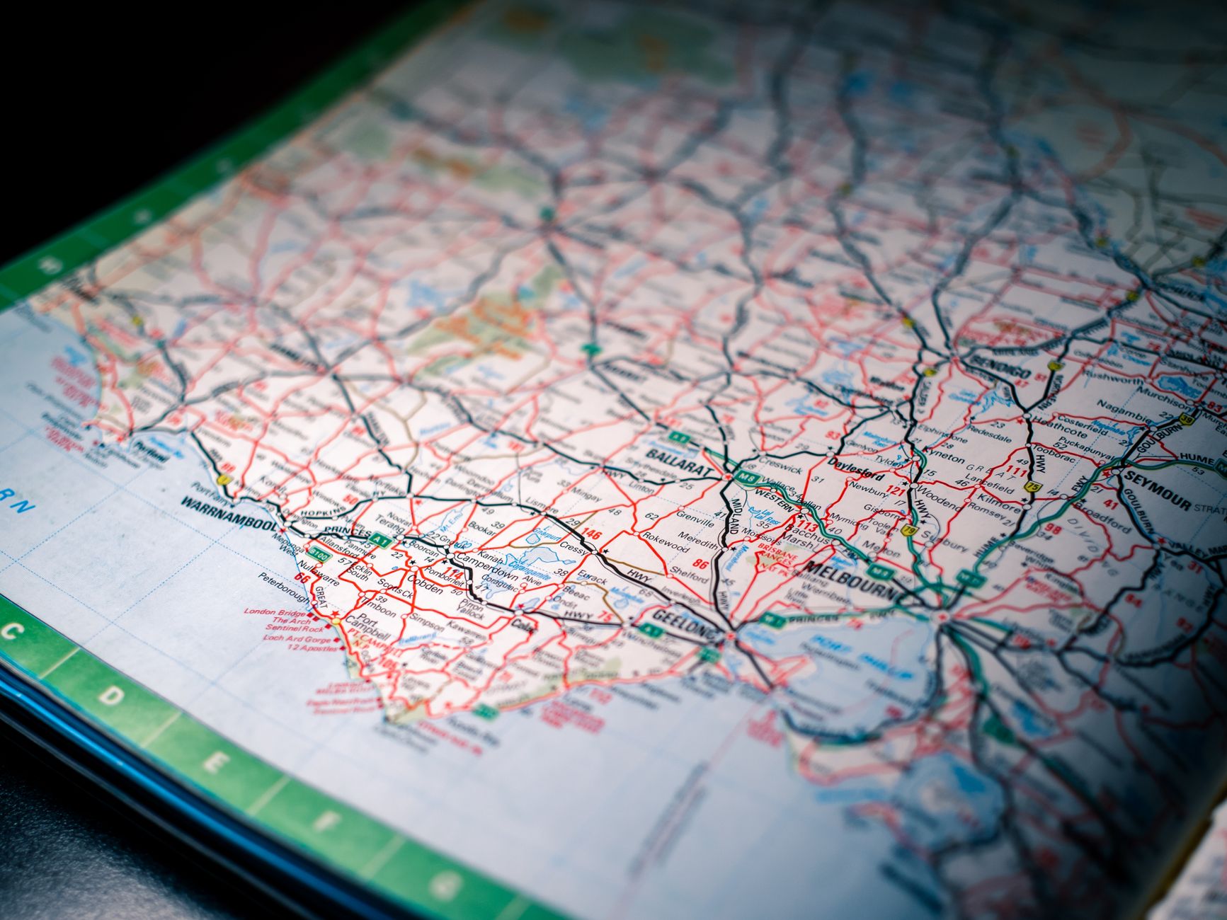 Carte d'analyse pour détecter les zones blanches de couverture réseau distribution